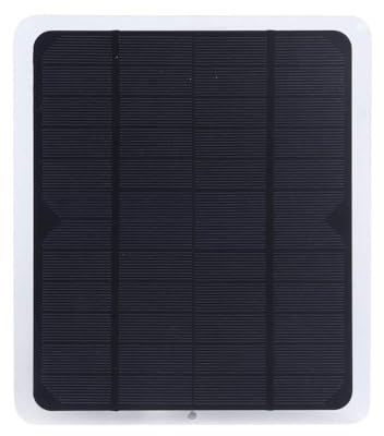 Almeigrity 10W Panneau Solaire en Silicium Monocristallin Panneau de Batterie Panneaux Photovoltaïques pour Petit Ventilateur USB