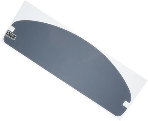 HEANUJJ Pellicola Anti Appannamento Casco Moto, Protezione Pioggia e Filtro Solare Nero in Plastico, Facile Installazione per Guida