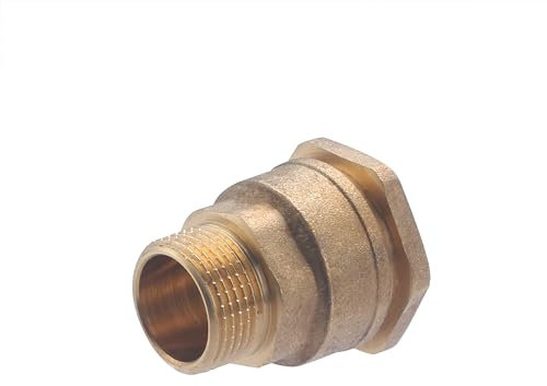 Raccord PE Laiton Mâle Ø25 - Mâle 20x27 (3/4) NOYON & THIEBAULT