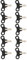 Llave de Reloj de Pared, Llave de Cuerda de Reloj Accesorio de Reloj de Pared Profesional 10 Piezas para Relojeros para Llave de Cuerda de Reloj de Escritorio Mecánico Antiguo