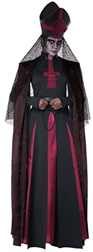 Okkultes Priesterin-Kostüm für Damen