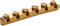 Jiayouy 43 mm E-Gitarrenmutter, höhenverstellbar, Messing, für Gibson Les Paul LP Style, 6-saitige Gitarre (Medium)