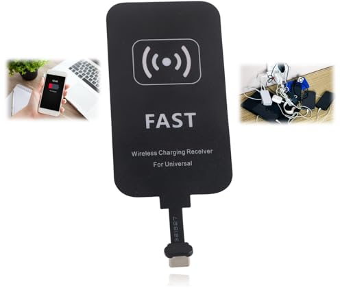 R¨¦cepteur de Chargeur sans Fil qi Receiver USB c 10W R¨¦cepteur de Chargement Type C et Adaptateur de Type C Induction du R¨¦cepteur du Chargeur sans Fil pour Electronics & Photo