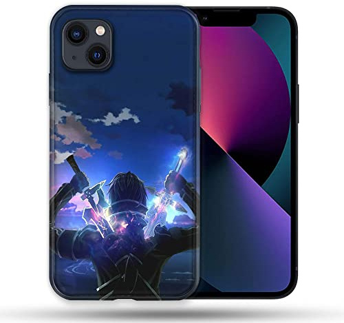 Schutzhülle kompatibel mit Magsafe für Apple iPhone 13 (6,1) Manga SAO Sword Art Online Epee
