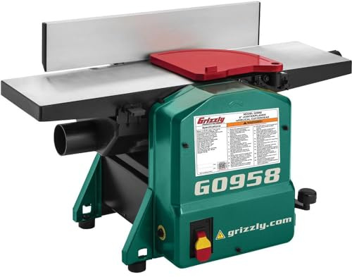 Grizzly Industrial G0958-8 Combo Planer/Jointer with Helical Cutterhead