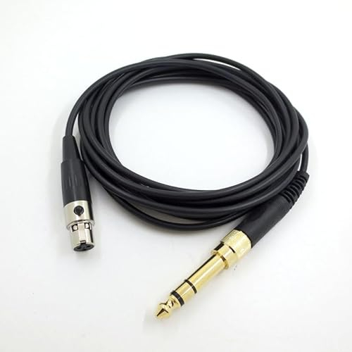 ZLiT Ersatz-Audiokabel für AKG Q701 K240s K271 K702 K141K171 K712 K241 für Beyerdynamic DT700 DT900 Gaming Headset (gerader Stil)