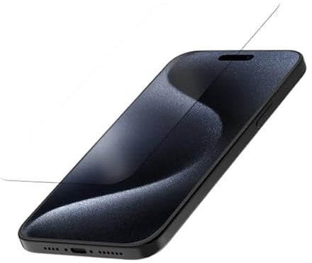 Quad Lock Displayschutz aus Hartglas für iPhone (iPhone 15 Plus/15 Pro Max)