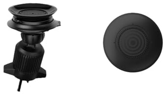 Fidlock Vacuum Car Vent Base + Uni Phone Patch Set – Magnetische Smartphone Auto Halterung für Lüftungsgitter, sicher & Einhandbedienung, kompatibel mit Allen iPhone Samsung Huawei Xiaomi Xiaomi