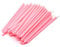 PAITOK Disposable Lip Brushes Wands,200 PCS Lip Applicator Disposable Lipstick Brush Applicator Lip Gloss Concealer Brushes Makeup Tools for Lips Eyes (Pink)