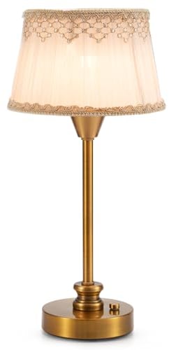 OCEST Aufladbare Kabellos Tischlampe mit Dimmer, Tragbare Kleine Akku Tischleuchte für Draußen, Touch Warmlicht Nachttischlampe, Esszimmer Schlafzimmer Büro Wohnzimmer Beistelltisch Küche Deko