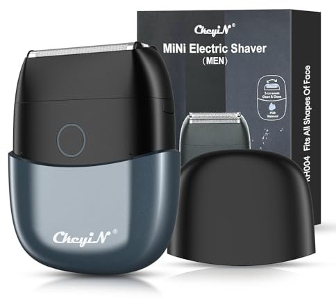 CkeyiN Rasierer Herren Elektrisch, Mini Rasierer Elektrisch, Elektrorasierer Herren, USB Aufladen & Tragbar Elektrischer Rasierer, Ideal für Reisen