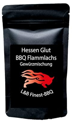 Hessen Glut Flammlachs Gewürzmischung - die ideale BBQ Gewürzmischung mit dem extra Geschmack für Flammlachs