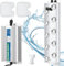 Mxmoonant Brumisateur ultrasonique 10 têtes 6.5L/H avec transformateur 400W, brumisateur d'eau Professionnel pour l'humidification, la décoration, la préservation et la Plantation