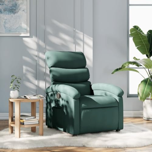 Xichuzi Relaxsessel Dunkelgrün Stoff, Relaxsessel, Fernsehsessel, Kinosessel, Gaming Couch - 371695