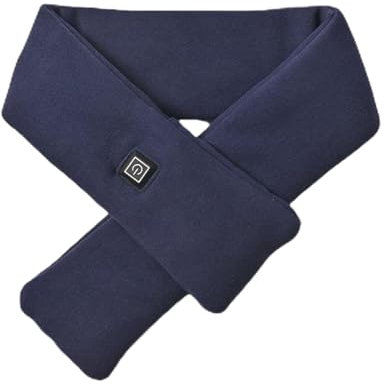 Homme Et Femme Écharpe Chauffante Usb 3 Températures Réglables Unisexe Intelligent Electric Heating Scarf Châle Chaud Cadeau Hiver Sports De Plein Air Tels Que Le Cyclisme Avec Batterie Rechargeable