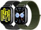 TumCez 22mm Nylon Armband Kompatibel mit Xiaomi Redmi Watch 5 Active/Redmi Watch 5 Lite/Garmin Venu 3/Venu 2/Vivoactive 4/Amazfit Bip 6/Bip 5/Amazfit Balance/GTR 4 Armband für Damen Herren