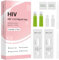2x Autotest HIV Rapido – Rileva HIV-1, HIV-2, Tipo O | Risultato in 10 Minuti da Casa | Kit Certificato CE, Sicuro e Privato