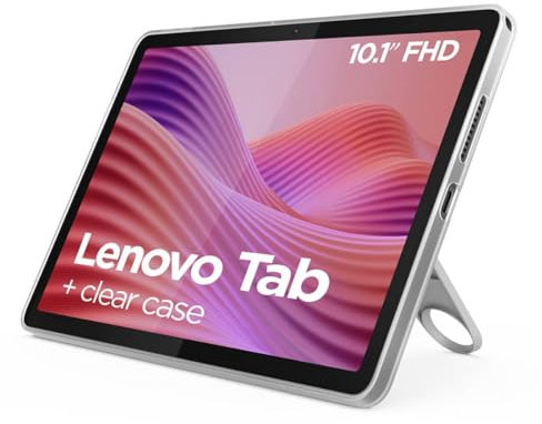 Lenovo Tab 10.1 4/64GB WiFi Gris + Funda Transparente Con Soporte