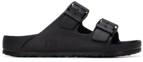 XTI - Flip Flops Damen Schwarz - Bequeme und vielseitige Schuhe - Casual Mode - Modell 14513801 (Größe 37)
