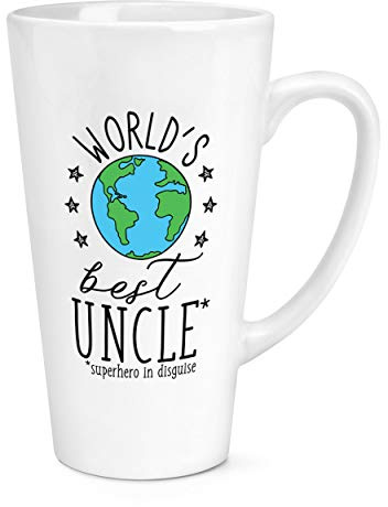 World's Best Uncle 17oz Large Latte Mug Cup