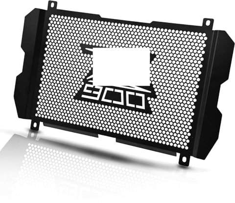 Z900 2023 Motorcycle Radiator Cooler Guard Cover Stainless Steel Radiator for Z900 Z 900 2016 2017 2018 2019 2020 2021 2022 2023(Black)