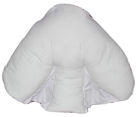 Penthouse Sleep Batwing Pillow + 2 FREE CASES Orthopaedic Support Cushion for NECK and BACK pain Use in Bed or Chair