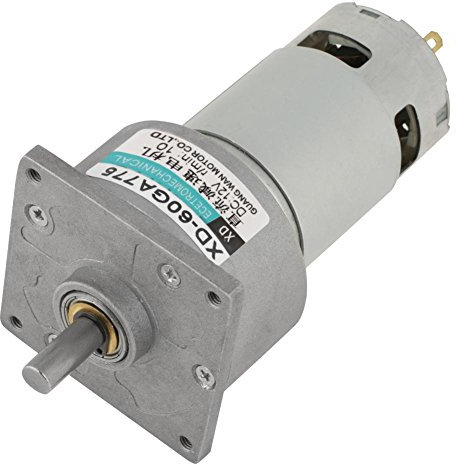 DC12V / 24V 35W Mini-DC-Getriebemotor , industrielle Automatisierung Getriebemotoren Metall Geschwindigkeit einstellbar großen Drehmoment Motor CW/CCW(12 V 10 U/min)