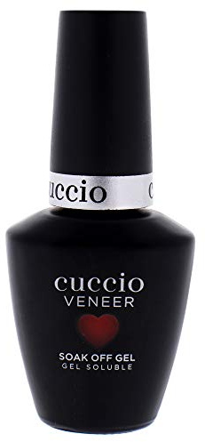 Cuccio Gel Polish Veneer Life's Not Farenheit Nail Polish, 13 ml- Juicy Cherry Red