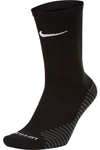 Nike Unisex Squad Mittellange Str mpfe, Schwarz-Weiss, 46-50 EU
