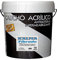 Pintura Kalma Antigoteras Fibrado - Color Blanco - 15 Litros - Impermeabilizante de Caucho Acrílico con Fibra de Vidrio - Durabilidad y Elasticidad Permanente - Acabado Satinado - Duracolor
