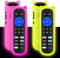 Remote Control for All Onn Roku TV, Universal for Onn 24 32 40 43 50 55 58 65 70 Roku Smart TV with Remote Case, for Onn HO-RCRUS-22, RC-AFIR, RC439 Remote with Glow Pink and Yellow Cover