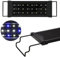 Sonnewelt LED Aquarium Beleuchtung,10W Aquariumbeleuchtung Lampe Weiß Blau Licht Aquarium Lampe mit Verstellbarer Halterung für 35-50cm Süßwasser-Aquarien