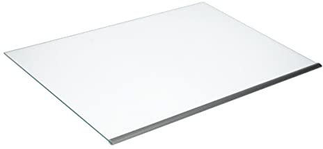 Glasplatte Bauknecht 480132101131 mit Leiste 490x341mm für Gemüsefach KühlGefrierKombination