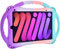 TopEsct Coque pour Enfants pour iPad Mini 6e génération, résistante aux Chocs, Coque de Protection pour Enfants avec Trois poignées et Support pour iPad Mini 6 8,3 (Violet et Turquoise)