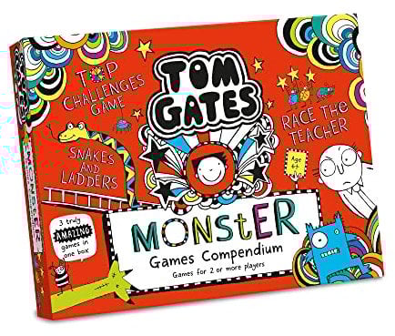 University Games Tom Gates Monster Brettspiele Kompendium: Brettspiel, 2+, Ab 6 Jahren