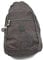 Noey & Lou Kleiner Daypack sportlicher sehr Leichter City-Rucksack Trekking Crossbody Backpack Freizeit Fahrrad Sport Wandern Reise (Grau)