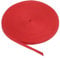 PATIKIL Baumwollband Baumwolle Gurtband 10mm x 45m, Schrägband Baumwoll Nahtband Köperband Saumband Einfassband Stoffband Webband zum Nähen für DIY Basteln Stricken, Leuchtendes Rot