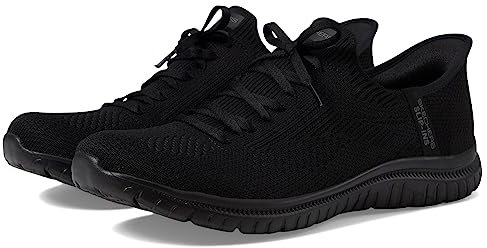 Skechers Divinity, divinità Virtue Donna, Maglia Nera, 38 EU
