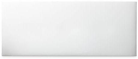 DUÉRMETE ONLINE - Cabecero Viena Acolchado, Tapizado Premium en Polipiel de Alta Gama, Incluye Herrajes y Tornillería, Medidas 145 x 60 cm (Cama de 135/140), Blanco