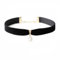 Clataly Gothic Vintage Imitation Perle Samt Halskette Schwarz Choker Halskette Schmuck für Frauen und Mädchen