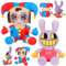 The Amazing Digital Circus Plüsch, Digital Circus Plush, Pomni Plushies Toy, Pomni and Jax Plushies Toy, Plüschtier, Plüschpuppe, Erstaunliche Digitale Zirkus Plüsch für Jungen und Mädchen