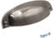 M4TEC Cupboard Handles for Kitchen Cabinets - 10 Pack VD8 Series, 96mm Kitchen Door Handles Brushed Stainless Steel Cabinet Handles, Steel Drawer Handles, Cup Steel Handles for Bedroom & Kitchen