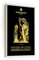 codiarts. Astrologie Sternzeichen Poster | Goldfolienprägung | goldenes Tierkreiszeichen Wassermann Wandbild | DIN A3 ohne Rahmen (Aquarius, Schwarz)