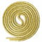 Olukssck 2 Paia Lacci Glitter Metallici, Premium Rotondi Stringhe Scarpe per Sneakers, Scarpe Sportive, Scarpe da Corsa, Stivali, per Adulti e Bambini, Oro Chiaro, 140cm