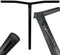 Chilli Pro Scooter Reaper Base Rocky 5000 Stunt-Scooter IHC System Ersatz Tret Roller Lenker (Reaper Standard Stahl H=58cm / W=58cm Schwarz)