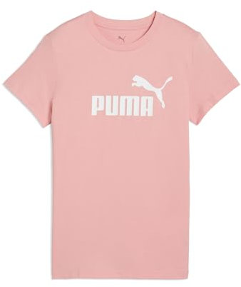 PUMA Ess No. 1 Logo Tee (s), Magliette Unisex - Adulto, Pink Fruit, XXL