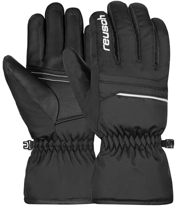 Reusch Winterhandschuhe Kinder | warm, wasserabweisend & atmungsaktiv | mit elastischem Bündchen, winddichte Handschuhe für Alltag, Schule & Outdoor, Größe 3-6,5, Alan Junior