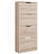 Vicco Mueble zapatero Luca, Sonoma, 59 x 137 cm con 4 cajones abatibles