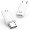 MoKo Lightning auf USB C Adapter für Kopfhörer, Lightning auf USB C Adapter Audio für iPhone 16e/iPhone 16/15 Pro Max Plus, Nicht zum Aufladen/Datenübertragung/Lavalier Mikrofon/Lautsprecher
