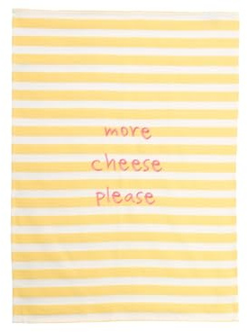 ASA Textil Geschirrtuch More Cheese Please 50x70 cm